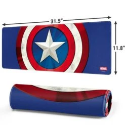 Marvel Captain America Shield Gaming Mouse Pad -Skinit Store marvel captain america shield large gaming mouse pad 1744046935 MSPMRVCAP02GAMGLG PR 02