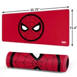 Marvel Spiderman Spiderman Emblem Gaming Mouse Pad -Skinit Store marvel spiderman spiderman emblem extra large gaming mouse pad 1745252965 MSPMRVSPR02GAMGXL PR 02