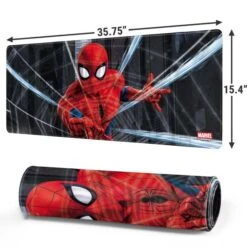 Marvel Spiderman Web Throw Gaming Mouse Pad -Skinit Store marvel spiderman web throw extra large gaming mouse pad 1745252966 MSPMRVSPR03GAMGXL PR 02