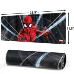 Marvel Spiderman Web Throw Gaming Mouse Pad -Skinit Store marvel spiderman web throw large gaming mouse pad 1745252965 MSPMRVSPR03GAMGLG PR 02