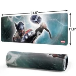 Marvel Thor Mighty Thor Gaming Mouse Pad 10 Marvel Thor Mighty Thor Gaming Mouse Pad -Skinit Store marvel thor mighty thor large gaming mouse pad 1744731653 MSPMRVTHR02GAMGLG PR 02