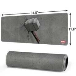 Marvel Thor Thor’s Hammer Mjolnir Gaming Mouse Pad -Skinit Store marvel thor thor s hammer mjolnir large gaming mouse pad 1744731653 MSPMRVTHR01GAMGLG PR 02