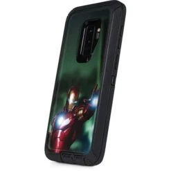 Marvel Tony Stark Iron Man Otterbox Defender Galaxy Skin -Skinit Store marvel tony stark iron man otterbox defender galaxy s9 plus skin 1744731794 SKNMRVIRN01OBS9PD PR 02