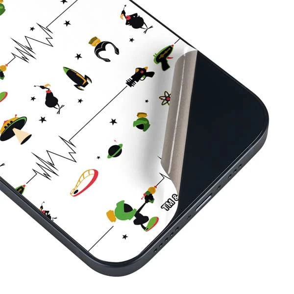 Looney Tunes Marvin The Martian Gadgets IPhone 15 Skin 5 Looney Tunes Marvin The Martian Gadgets IPhone 15 Skin - Image 3