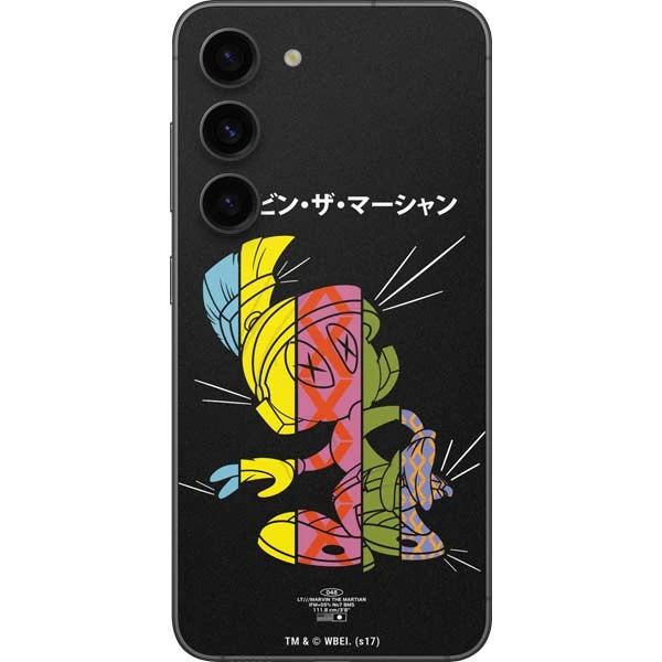 Looney Tunes Marvin The Martian Sliced Juxtapose Galaxy S23 Skin 3 Looney Tunes Marvin The Martian Sliced Juxtapose Galaxy S23 Skin