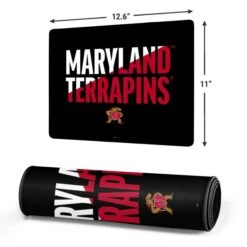 University Of Maryland Terrapins Athletic Marks Gaming Mouse Pad