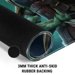 Medusa By Tom Wood Gaming Mouse Pad -Skinit Store medusa extra large gaming mouse pad 1694114921 MSPTCTMWD03GAMGXL PR 04