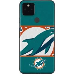 NFL Miami Dolphins Zone Block Google Pixel 5a Skin