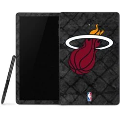 NBA Miami Heat Dark Rust Samsung Galaxy Tab Skin