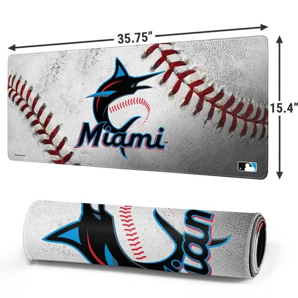 MLB Miami Marlins Game Ball Gaming Mouse Pad 6 MLB Miami Marlins Game Ball Gaming Mouse Pad - Image 4