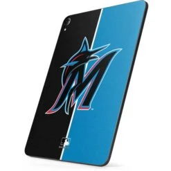 MLB Miami Marlins Split Apple IPad Pro Skin -Skinit Store miami marlins split ipad pro 11in 2018 2019 skin 1679323863 SKNCVSMLB15IPRO11 PR 02