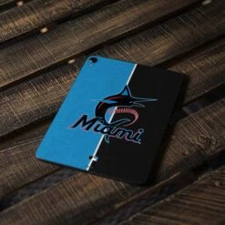 MLB Miami Marlins Split Apple IPad Pro Skin -Skinit Store miami marlins split ipad pro 11in 2018 skin 1570810105 SKNCVSMLB15IPRO11 PR 04
