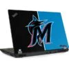 MLB Miami Marlins Split Lenovo ThinkPad Skin