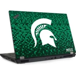 Michigan State University Spartans Digital Pixels Lenovo ThinkPad Skin