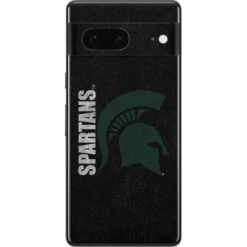 Michigan State University Bold Spartans Logo Google Pixel 7 Skin