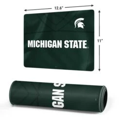 Michigan State University Green Jersey Gaming Mouse Pad