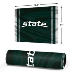Michigan State University Jersey Grey Gaming Mouse Pad