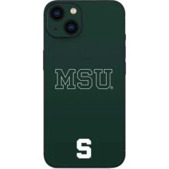 Michigan State University MSU Letters IPhone 15 Skin