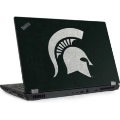Michigan State University Spartans Logo Lenovo ThinkPad Skin