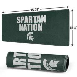 Michigan State University Spartans Nation Gaming Mouse Pad -Skinit Store michigan state university spartans nation extra large gaming mouse pad 1711041234 MSPMICHSS11GAMGXL PR 02
