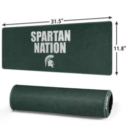Michigan State University Spartans Nation Gaming Mouse Pad -Skinit Store michigan state university spartans nation large gaming mouse pad 1711041233 MSPMICHSS11GAMGLG PR 02