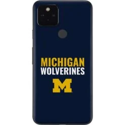 University Of Michigan Wolverines M Google Pixel 5a Skin