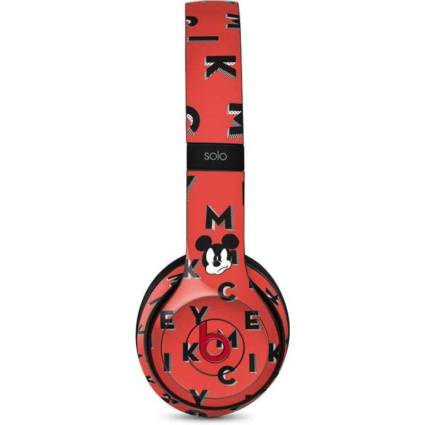 Disney Mickey Mouse Grumpy Face Beats Solo 2 Wireless Skin 3 Disney Mickey Mouse Grumpy Face Beats Solo 2 Wireless Skin