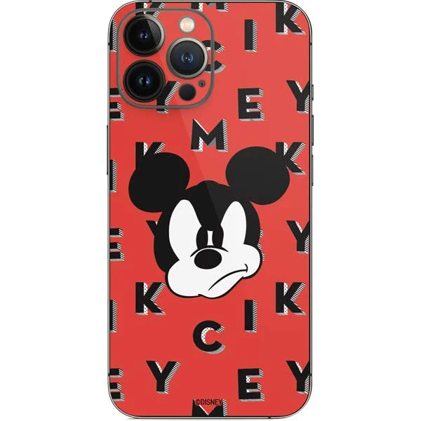 Disney Mickey Mouse Grumpy Face IPhone 14 Pro Max Skin 3 Disney Mickey Mouse Grumpy Face IPhone 14 Pro Max Skin