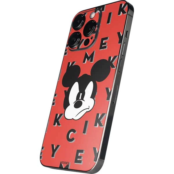 Disney Mickey Mouse Grumpy Face IPhone 14 Pro Max Skin 4 Disney Mickey Mouse Grumpy Face IPhone 14 Pro Max Skin - Image 2