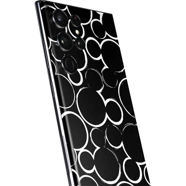 Disney Mickey Mouse Logo Pattern Galaxy S22 Ultra Skin 5 Disney Mickey Mouse Logo Pattern Galaxy S22 Ultra Skin - Image 3