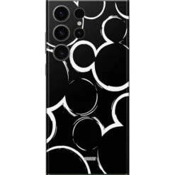 Disney Mickey Mouse Logo Pattern Galaxy S23 Ultra Skin