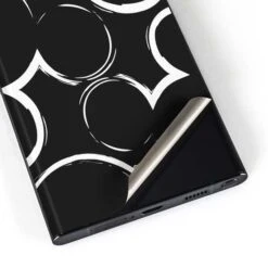 Disney Mickey Mouse Logo Pattern Galaxy S23 Ultra Skin -Skinit Store mickey mouse silhouette galaxy s23 ultra skin 1677290845 SKNDSMICY15GXY23U PR 03