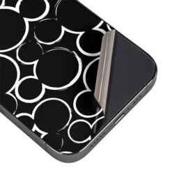 Disney Mickey Mouse Logo Pattern IPhone 15 Pro Skin -Skinit Store mickey mouse silhouette iphone 14 pro skin 1662674260 SKNDSMICY15IPH14P PR 03 5f8b39fe 83e6 4a93 a436 a9a76f14f0b8