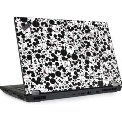 Disney Mickey Mouse Face Pattern Lenovo ThinkPad Skin