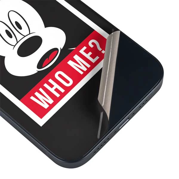 Disney Mickey Mouse Who Me IPhone 14 Plus Skin 5 Disney Mickey Mouse Who Me IPhone 14 Plus Skin - Image 3