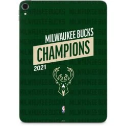 NBA Milwaukee Bucks 2021 Champions Apple IPad Pro Skin