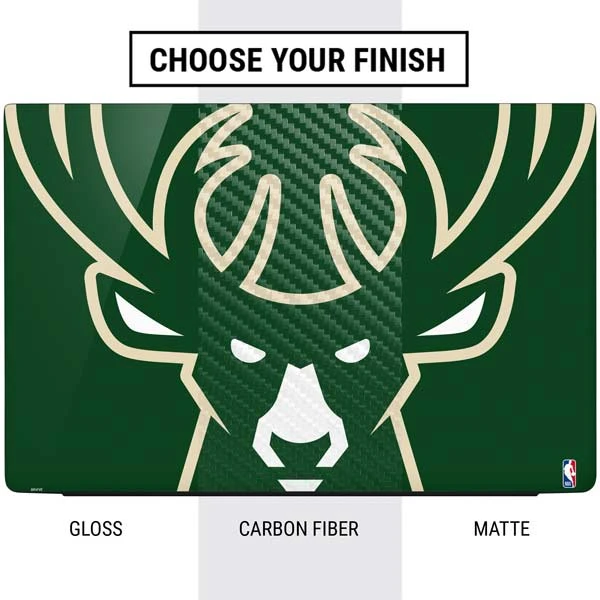 NBA Milwaukee Bucks Large Logo Dell Vostro Skin 6 NBA Milwaukee Bucks Large Logo Dell Vostro Skin - Image 4