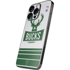 NBA Milwaukee Bucks Static IPhone 15 Pro Max Skin -Skinit Store milwaukee bucks static iphone 15 pro max skin 1694187174 SKNSTATIC17IP15PM PR 02