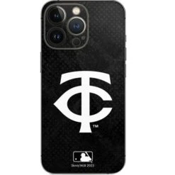 MLB Minnesota Twins Dark Wash IPhone 14 Pro Skin