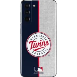 MLB Minnesota Twins Split Galaxy S21 5G Skin