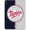 MLB Minnesota Twins Split Apple IPad Pro Skin -Skinit Store minnesota twins split ipad pro 11in 2018 2019 skin 1679402138 SKNCVSMLB17IPRO11 PR 01