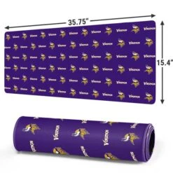 NFL Minnesota Vikings Blitz Series Gaming Mouse Pad -Skinit Store minnesota vikings blitz series extra large gaming mouse pad 1655246157 MSPNFLPTN20GAMGXL PR 02