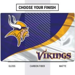 NFL Minnesota Vikings Dell Vostro Skin -Skinit Store minnesota vikings dell vostro 15 5590 skin 1600200550 SKNNFLMIN02DV5590 PR 04