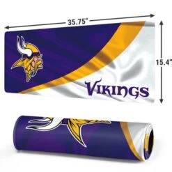 NFL Minnesota Vikings Gaming Mouse Pad -Skinit Store minnesota vikings extra large gaming mouse pad 1655246157 MSPNFLMIN02GAMGXL PR 02