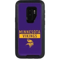 NFL Minnesota Vikings Purple Performance Series Otterbox Defender Galaxy Skin