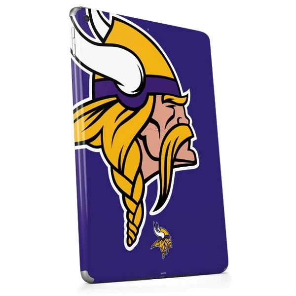 NFL Minnesota Vikings Retro Logo Apple IPad Skin 4 NFL Minnesota Vikings Retro Logo Apple IPad Skin - Image 2