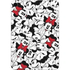 Disney Minnie Mouse Red Color Pop Face Pattern Apple IPad Mini Skin