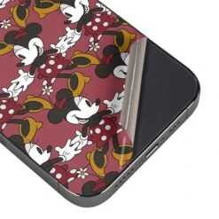 Disney Minnie Mouse Dancing Pattern IPhone 15 Pro Max Skin -Skinit Store minnie mouse dancing iphone 15 pro max skin 1694187156 SKNDSMINIX2IP15PM PR 03
