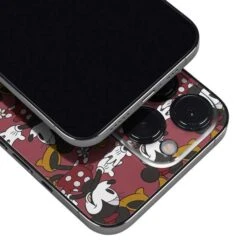 Disney Minnie Mouse Dancing Pattern IPhone 15 Pro Max Skin -Skinit Store minnie mouse dancing iphone 15 pro max skin 1694187156 SKNDSMINIX2IP15PM PR 04