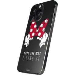 Disney Minnie Mouse Dots The Way IPhone 14 Pro Max Skin -Skinit Store minnie mouse dots the way iphone 14 pro max skin 1662745617 SKNDSMINI19IP14PM PR 02